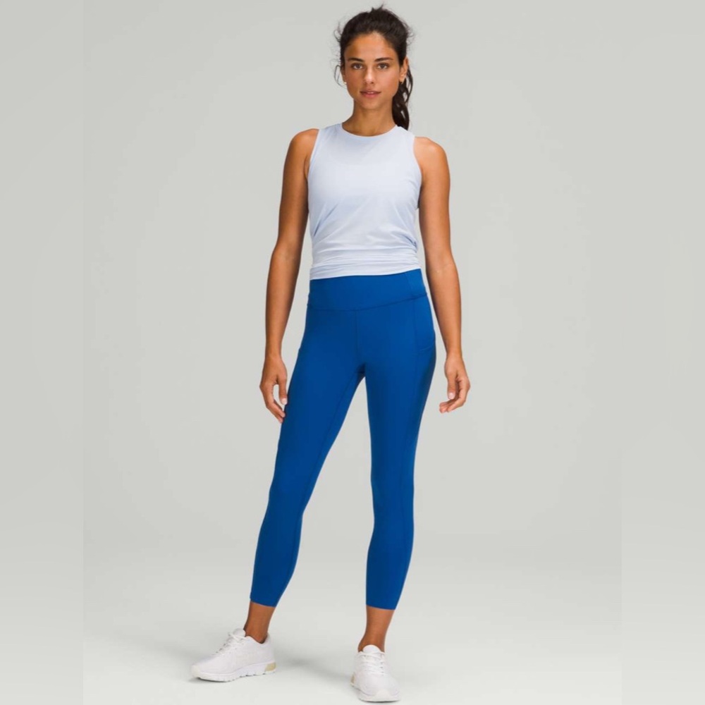 Symphony Blue Fast and Free HR Tight 25” Lululemon